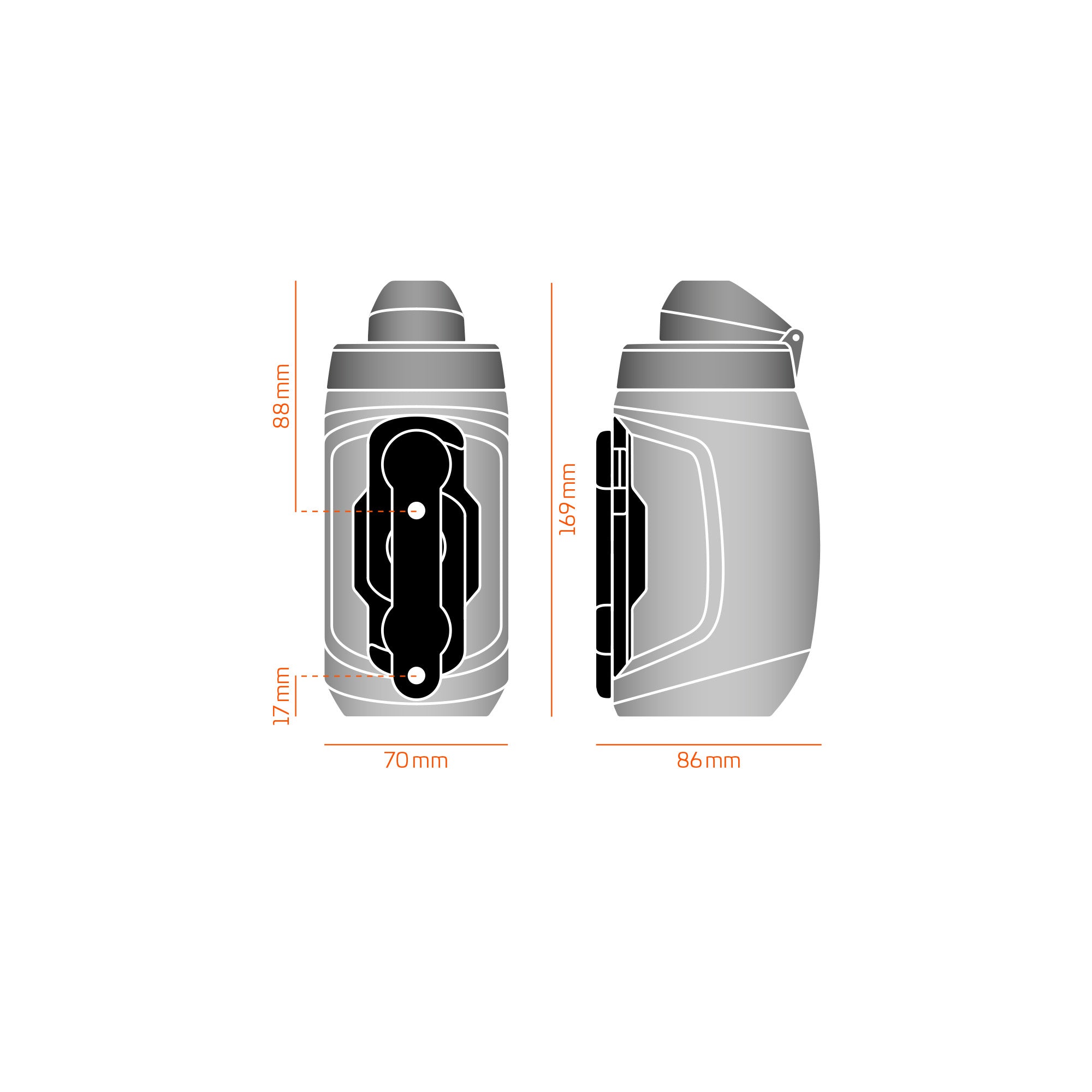 TWIST 450 Bottle + Bike Base